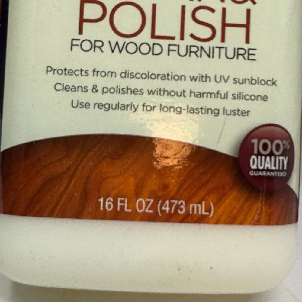 Guardsman Wood Furniture Clean & Polish Set Nurture Cream & Woodland Fresh Spray